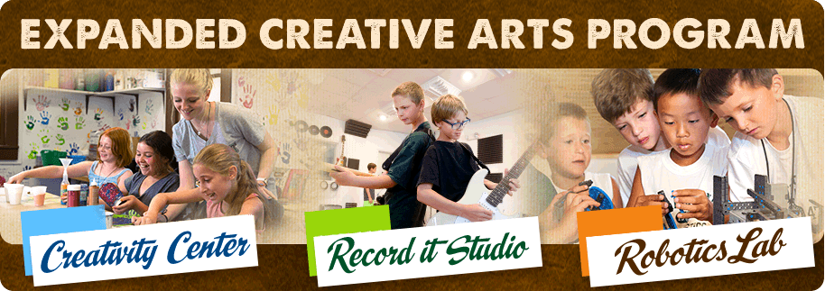 Expanded Creative Arts Program!